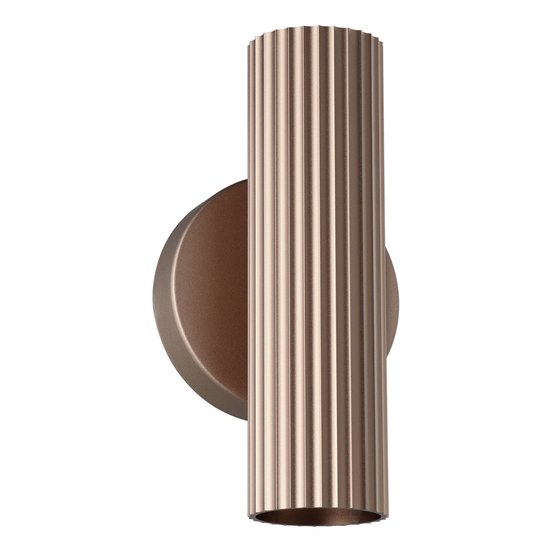 Portillo 2 Light Bronze Indoor Up and Down Contemporary Wall Light