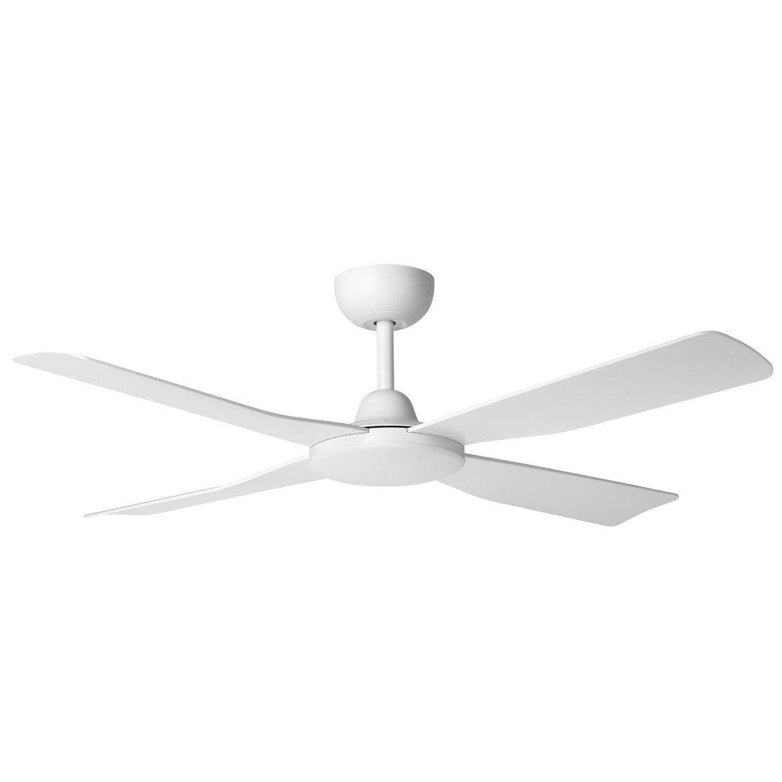 Aloha 48&quot;/1200mm 4 Blade White Smart Control DC Motor ABS Ceiling Fan