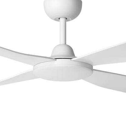 Aloha 48&quot;/1200mm 4 Blade White Smart Control DC Motor ABS Ceiling Fan