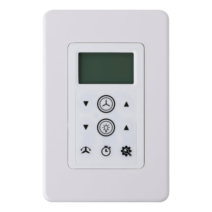 Aloha 48&quot;/1200mm 4 Blade White Smart Control DC Motor ABS Ceiling Fan