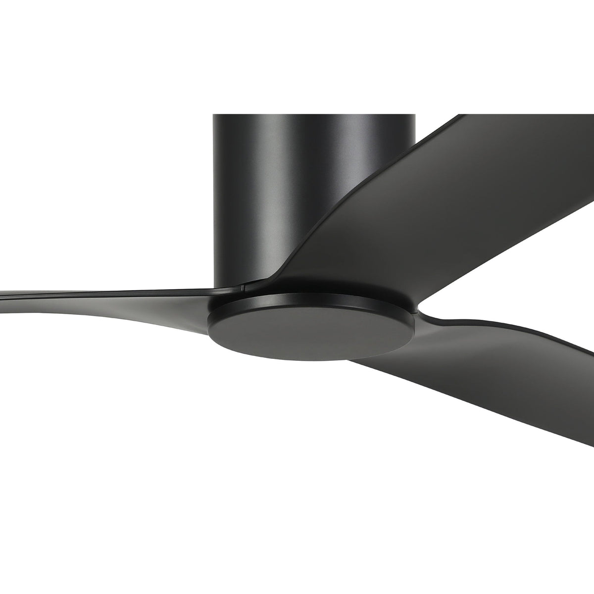 Iluka 52"/1320mm Black DC Low Profile Flush Ceiling Fan