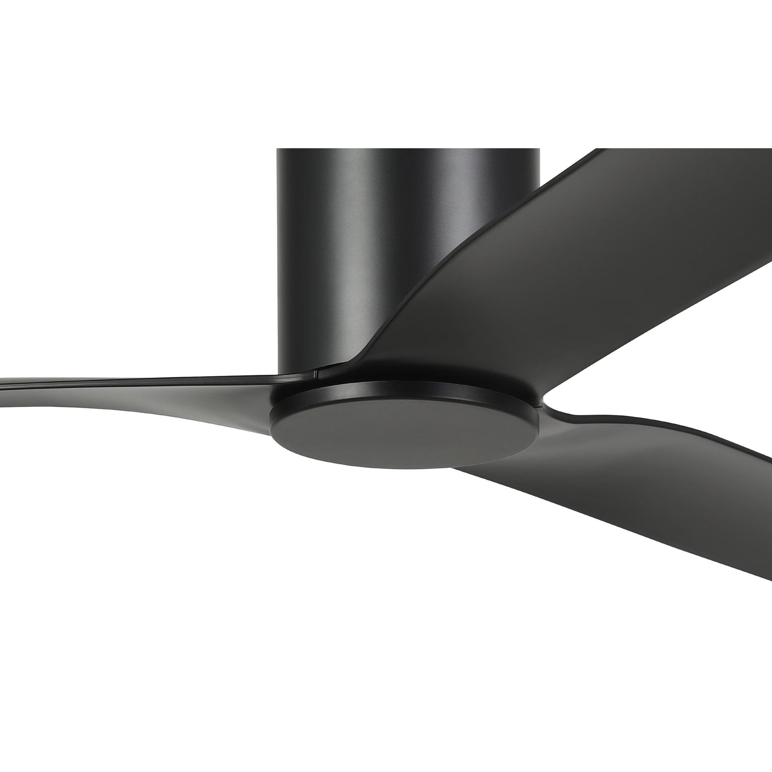 Iluka 52&quot;/1320mm Black DC Low Profile Flush Ceiling Fan