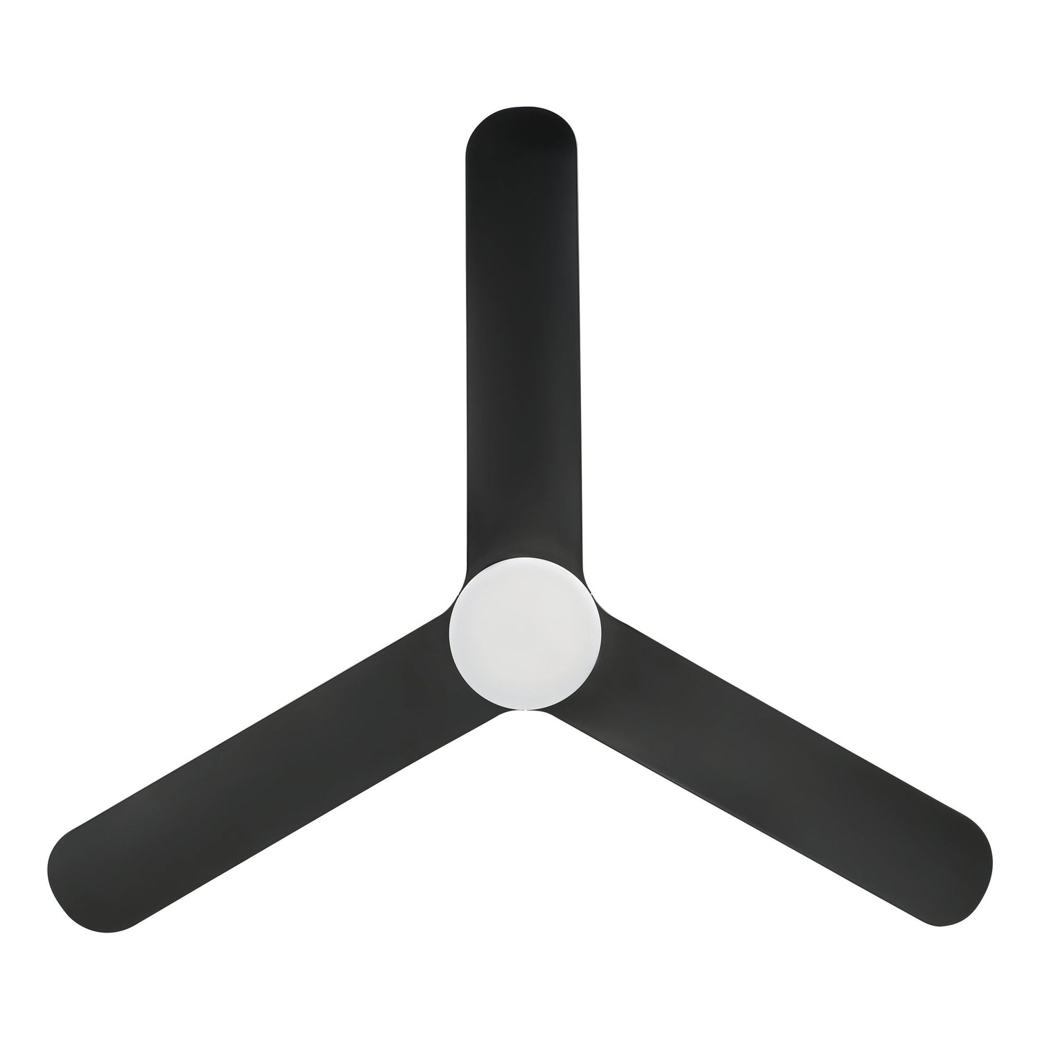 Iluka 52&quot;/1320mm Black with LED Light DC Low Profile Flush Ceiling Fan