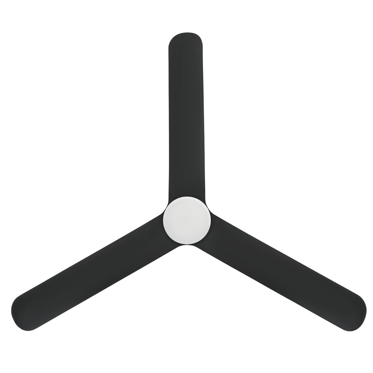 Iluka 60"/1520mm Black with LED Light DC Low Profile Flush Ceiling Fan