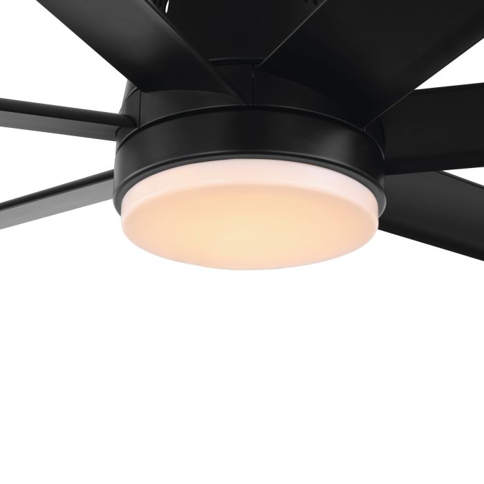 Tourbillion Matt Black Fan LED Tri-Colour Light Kit - 205563