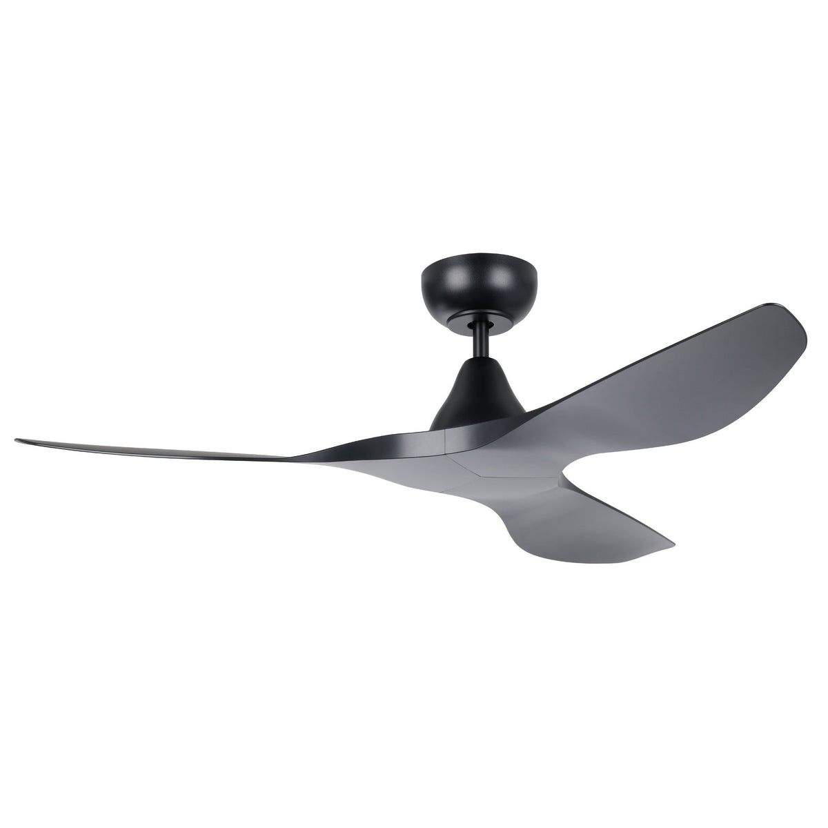 Surf 48"/1220mm 3 Blade Black DC Motor ABS Ceiling Fan