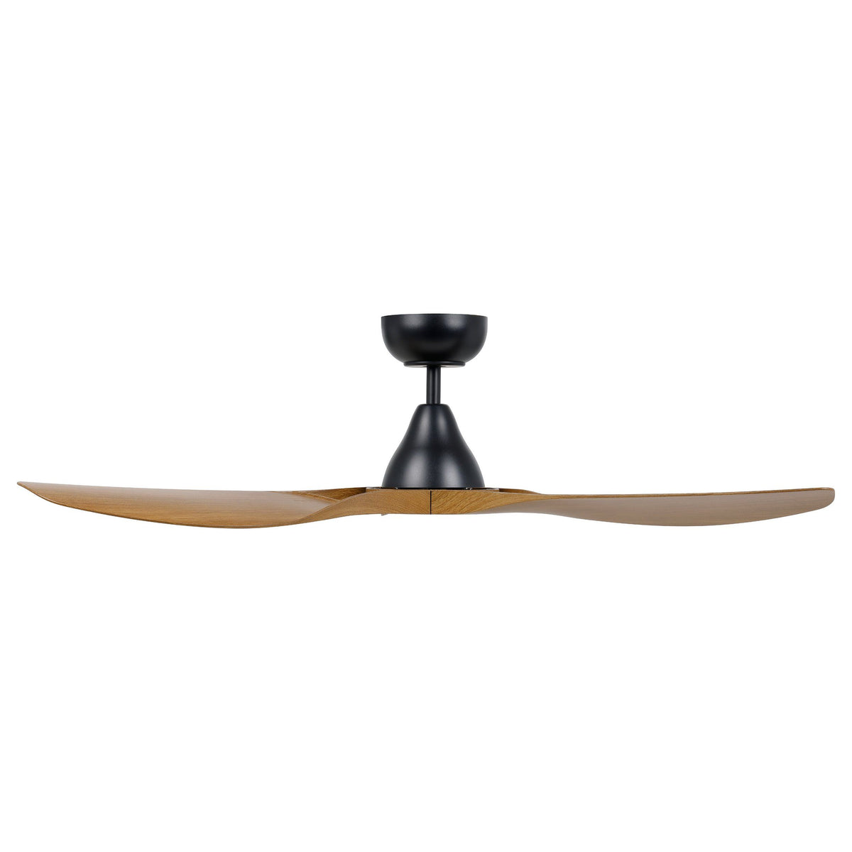 Surf 48"/1220mm 3 Blade Black and Burmese Teak DC Motor ABS Ceiling Fan