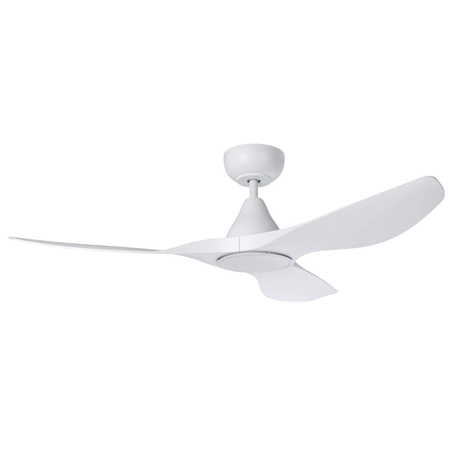 Surf 48&quot;/1220mm 3 Blade White with LED Light DC Motor ABS Ceiling Fan