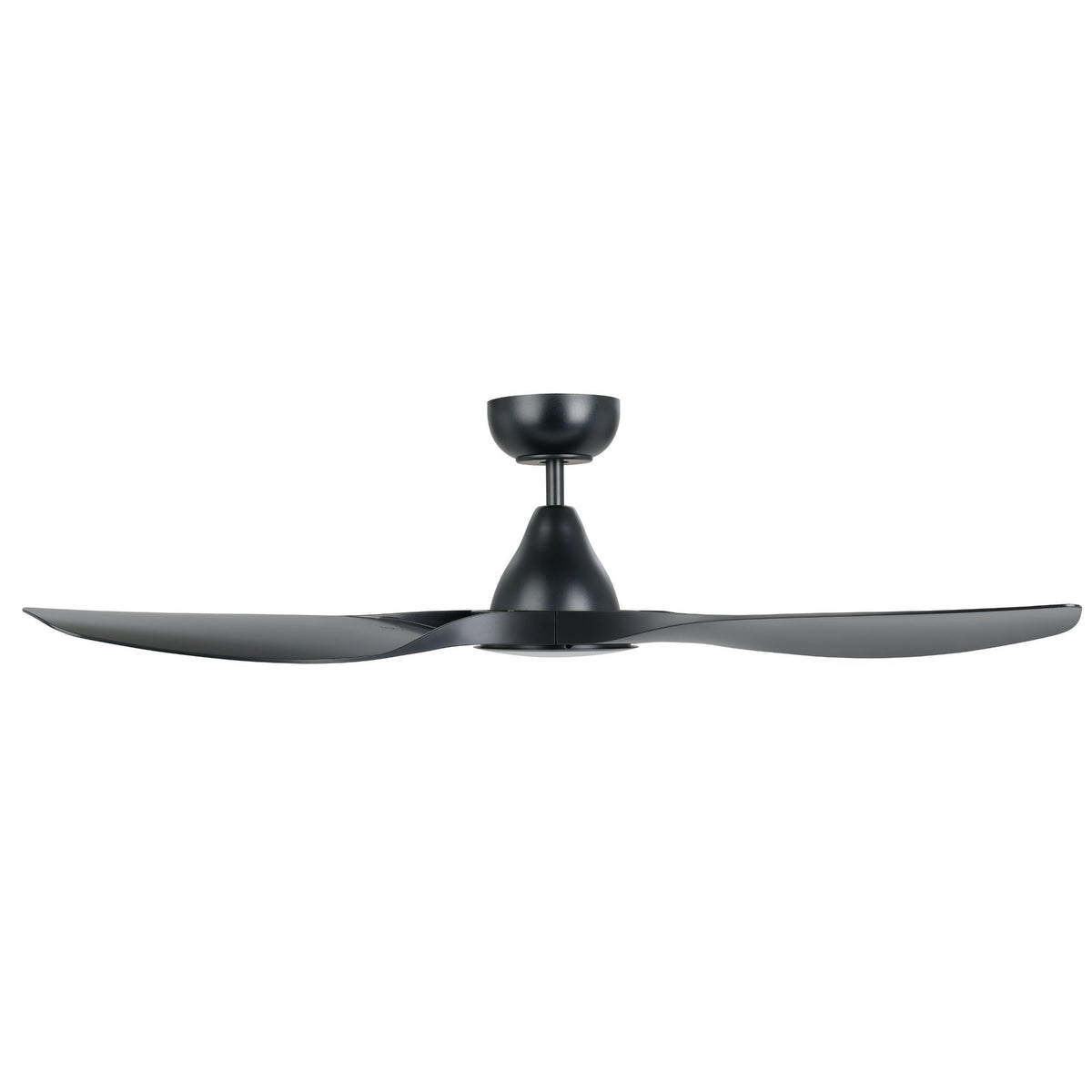 Surf 48"/1220mm 3 Blade Black with LED Light DC Motor ABS Ceiling Fan