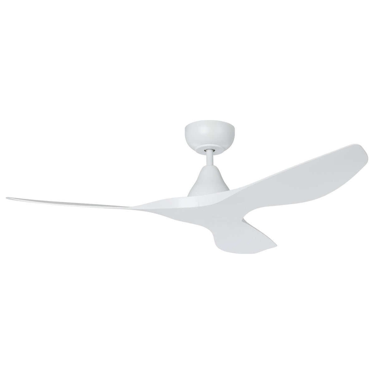 Surf 52"/1320mm 3 Blade White DC Motor ABS Ceiling Fan