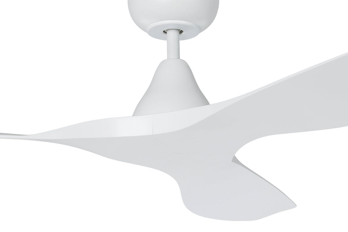 Surf 52"/1320mm 3 Blade White DC Motor ABS Ceiling Fan