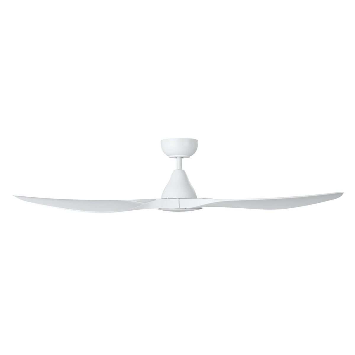 Surf 52"/1320mm 3 Blade White with LED Light DC Motor ABS Ceiling Fan