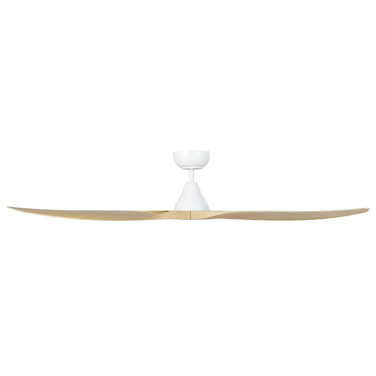 Surf 60"/1520mm 3 Blade White and Oak DC Motor ABS Ceiling Fan
