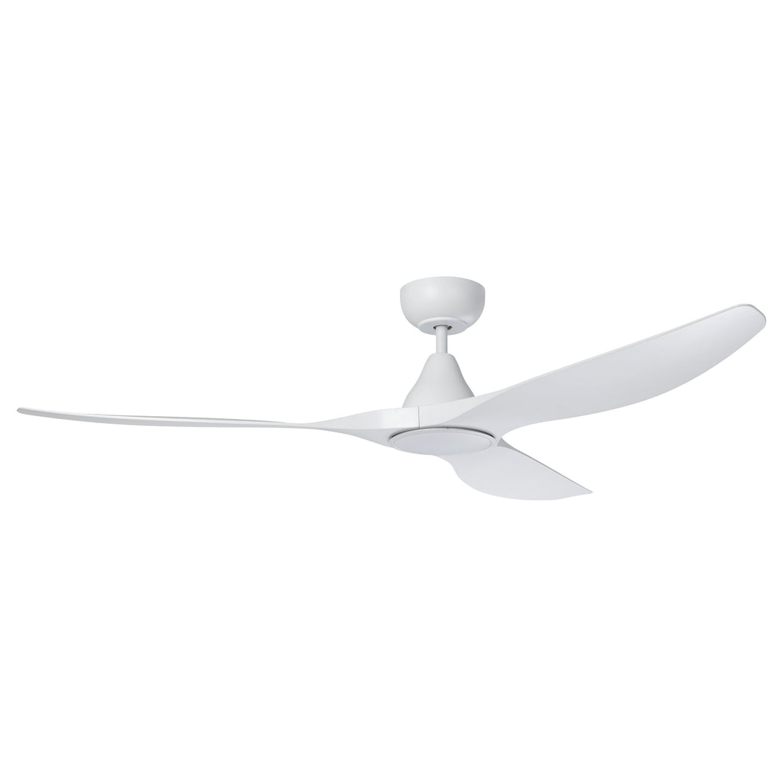 Surf 60&quot;/1520mm 3 Blade White with LED Light DC Motor ABS Ceiling Fan