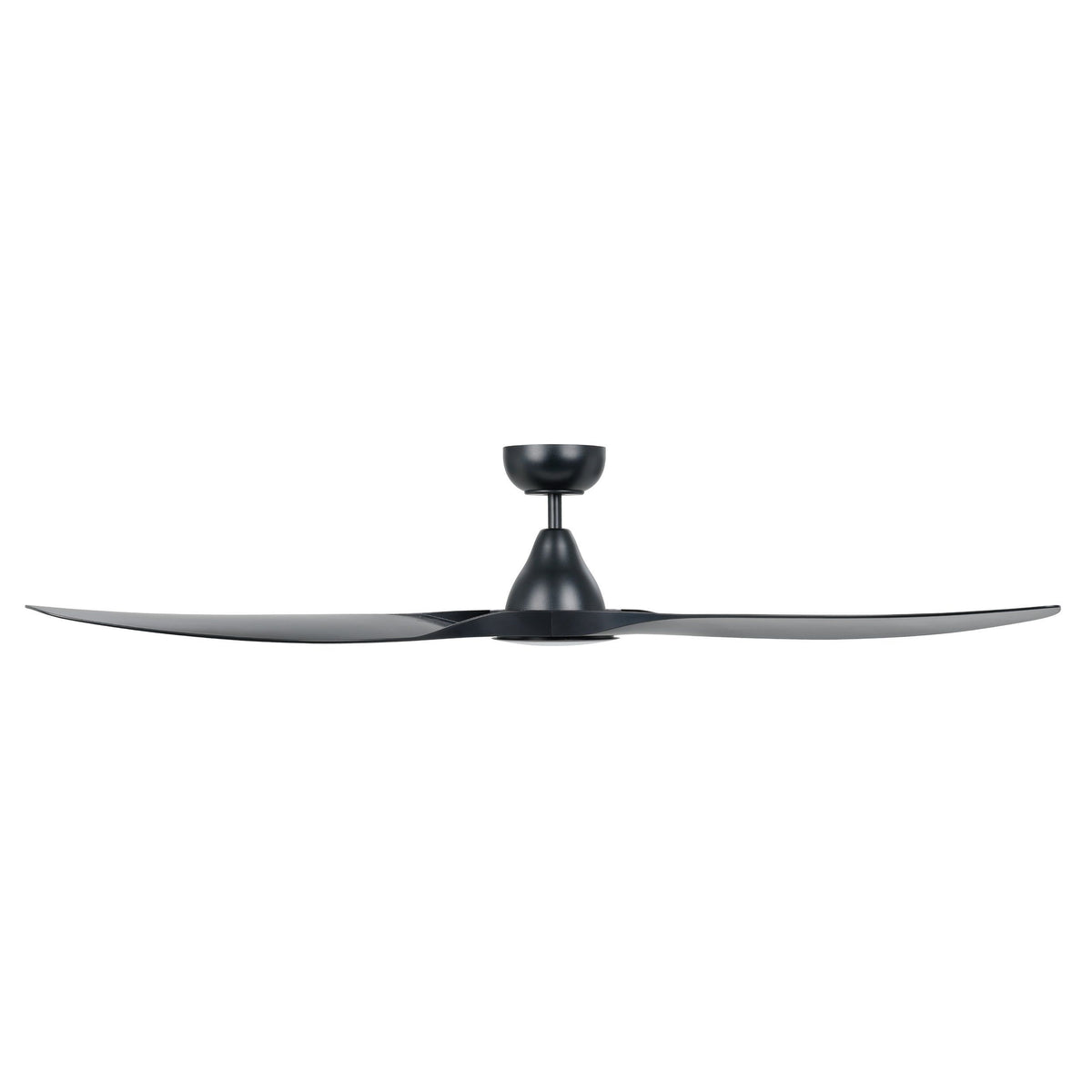 Surf 60"/1520mm 3 Blade Black with LED Light DC Motor ABS Ceiling Fan