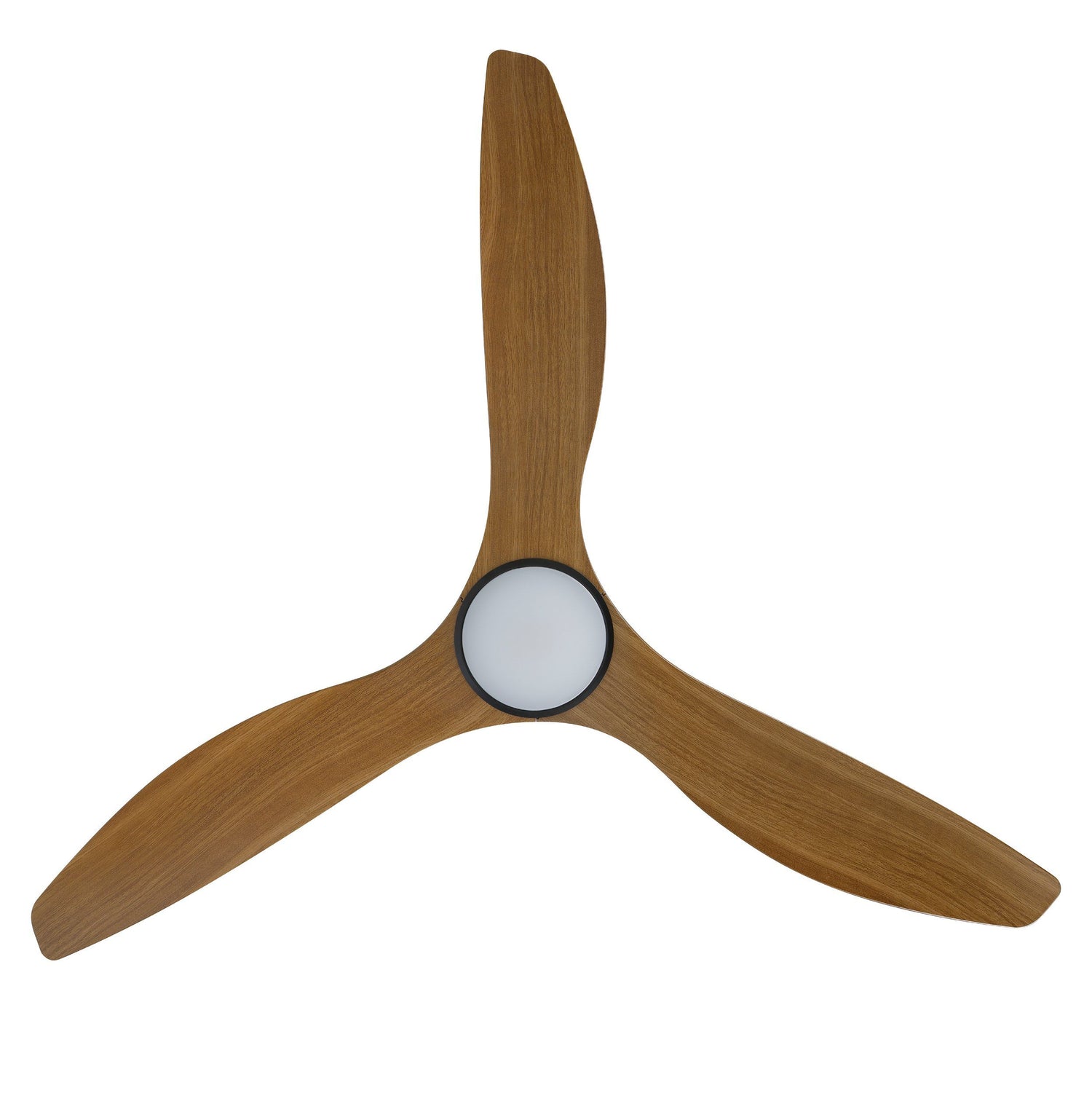 Surf 60&quot;/1520mm 3 Blade Black and Burmese Teak with LED Light DC Motor ABS Ceiling Fan