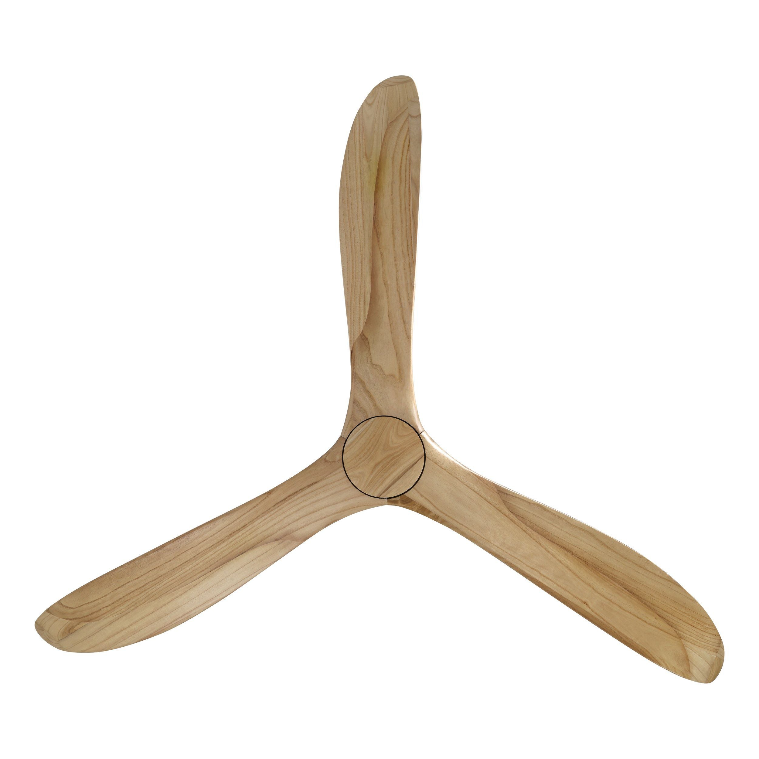 Currumbin White with Natural Timber 80&quot;/203cm DC Motor Ceiling Fan