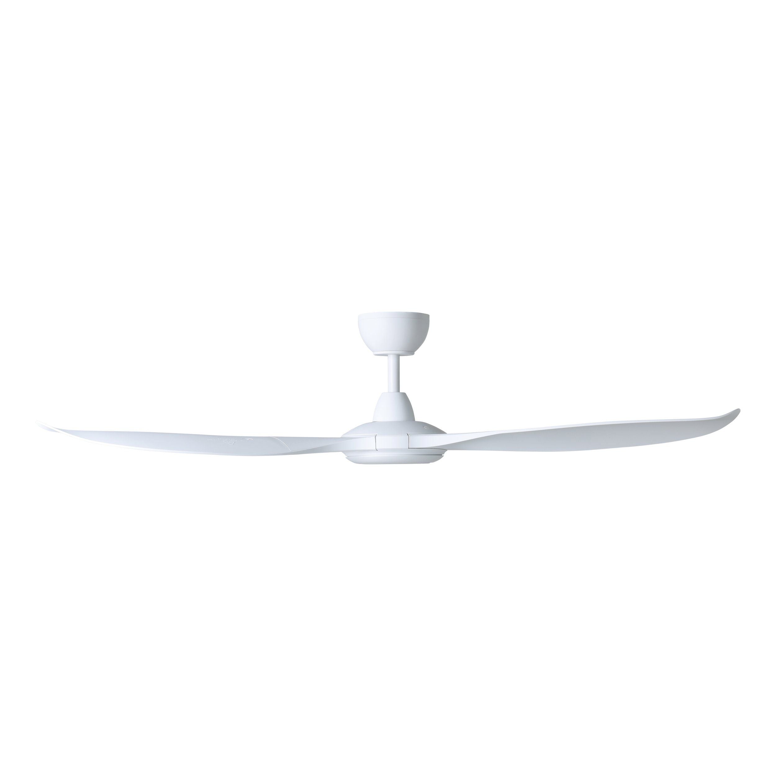 Kurrawa 60&quot;/152cm White with LED Light IP55 DC Motor Ceiling Fan