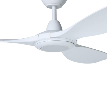 Kurrawa 60&quot;/152cm White with LED Light IP55 DC Motor Ceiling Fan