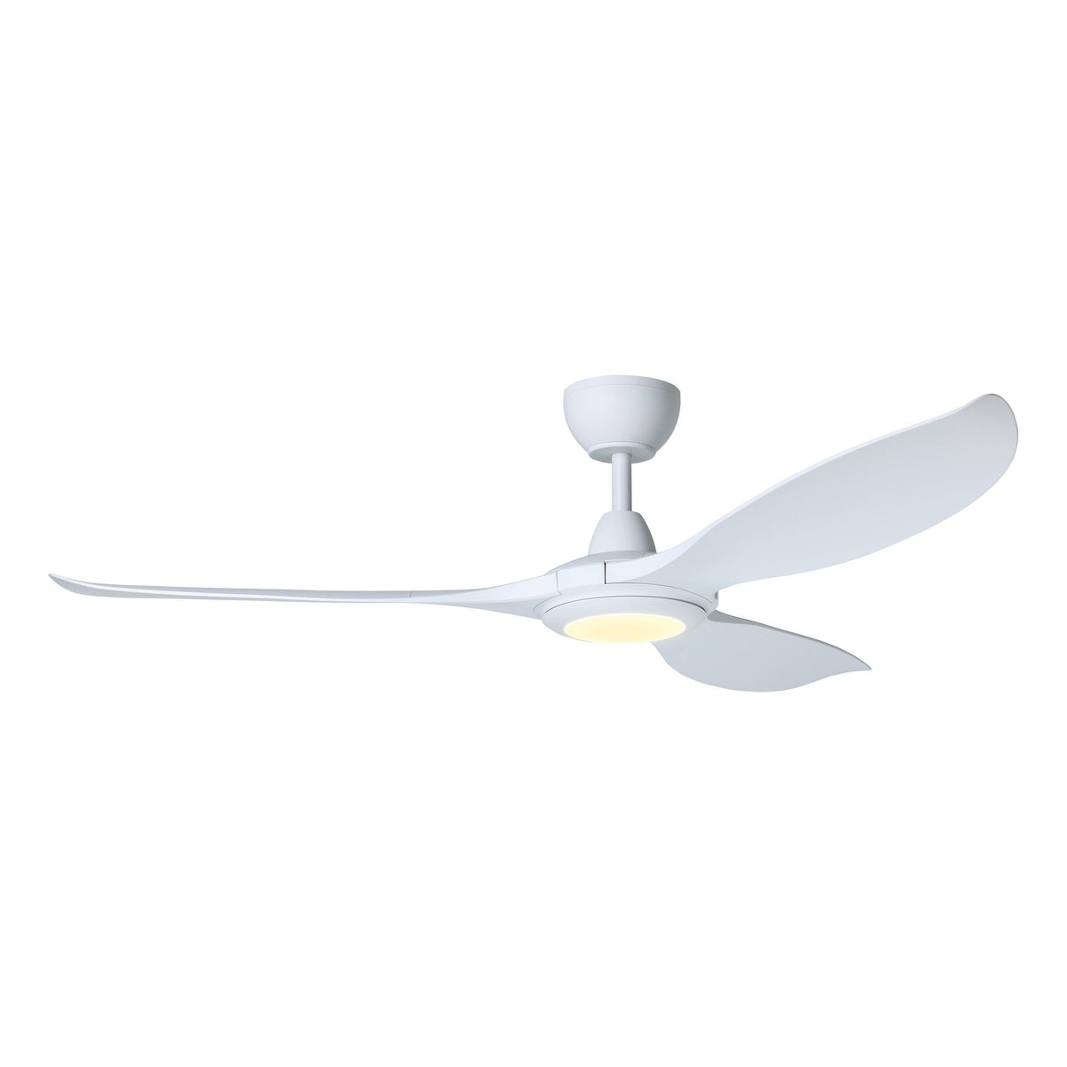 Kurrawa 60"/152cm White with LED Light IP55 DC Motor Ceiling Fan