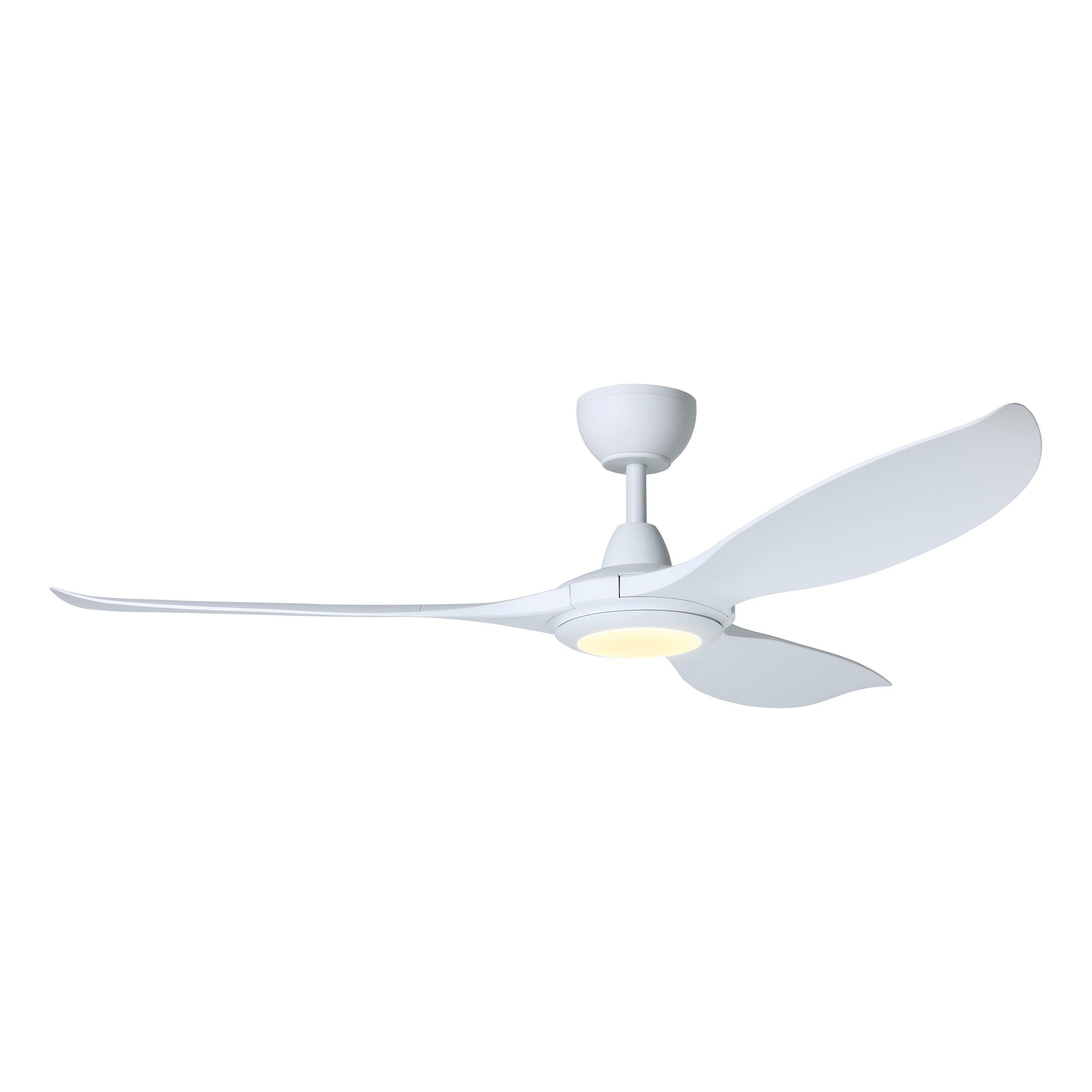 Kurrawa 60&quot;/152cm White with LED Light IP55 DC Motor Ceiling Fan