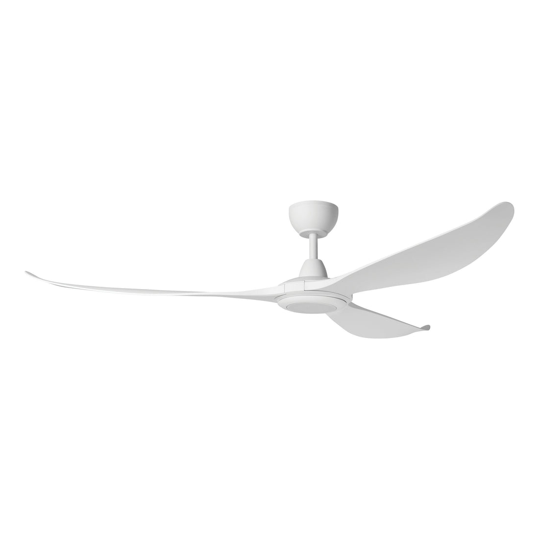 Kurrawa 72&quot;/183cm White with LED Light IP55 DC Motor Ceiling Fan