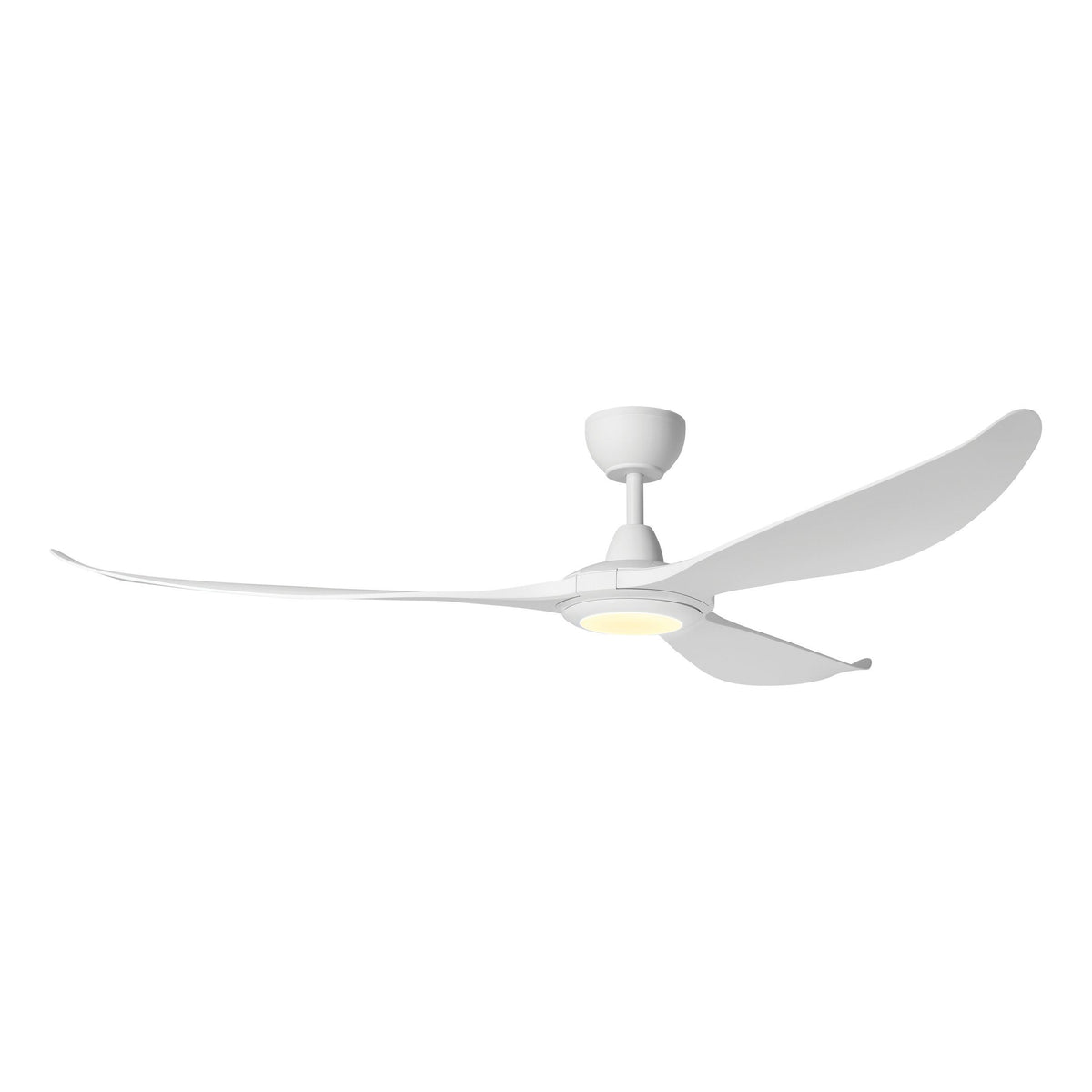 Kurrawa 72"/183cm White with LED Light IP55 DC Motor Ceiling Fan