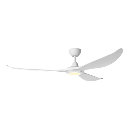 Kurrawa 72&quot;/183cm White with LED Light IP55 DC Motor Ceiling Fan