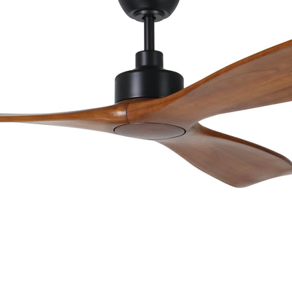 Currumbin Black with Merbau Timber 80&quot;/203cm DC Motor Ceiling Fan
