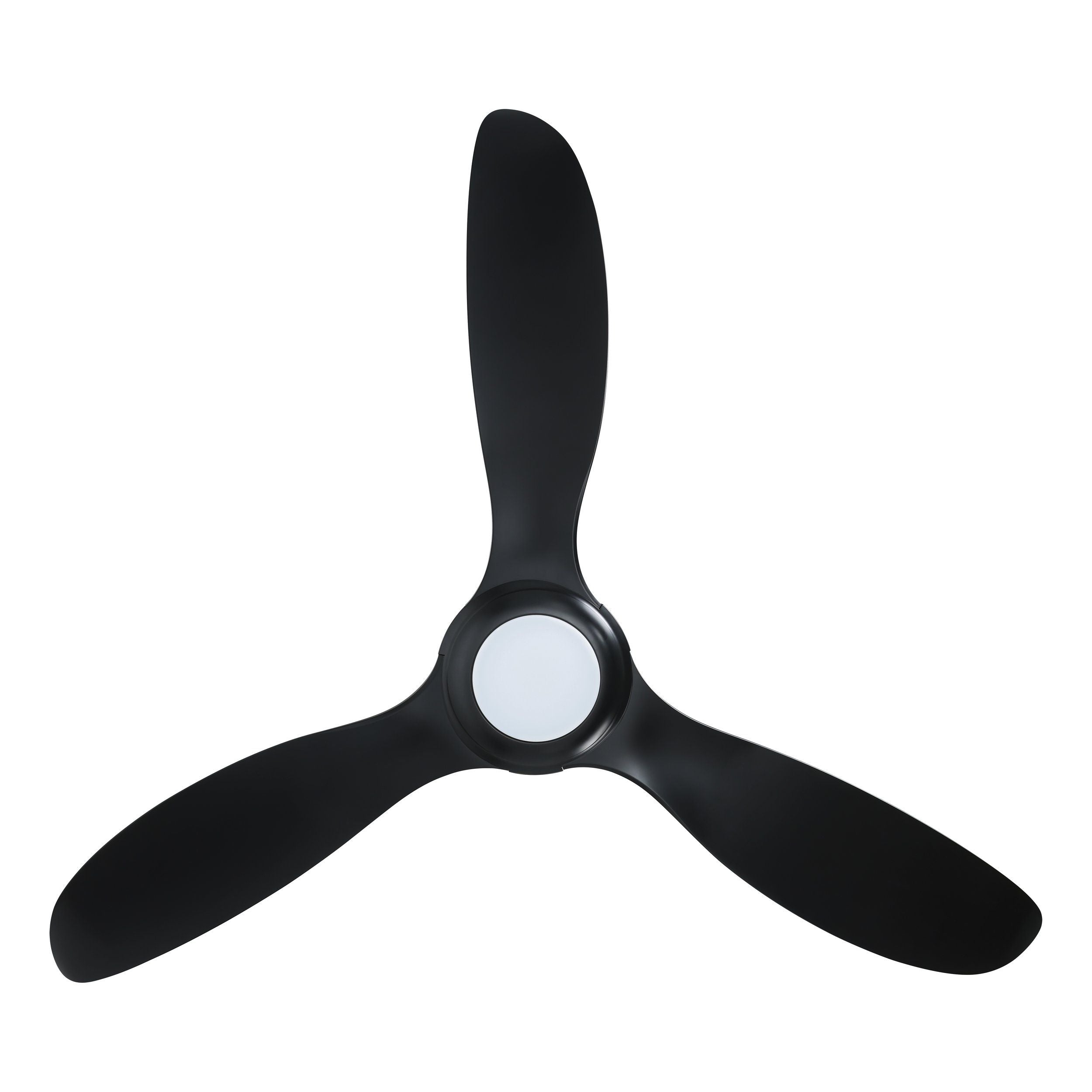 Kurrawa 60&quot;/152cm Black with LED Light IP55 DC Motor Ceiling Fan