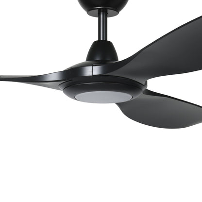Kurrawa 60&quot;/152cm Black with LED Light IP55 DC Motor Ceiling Fan