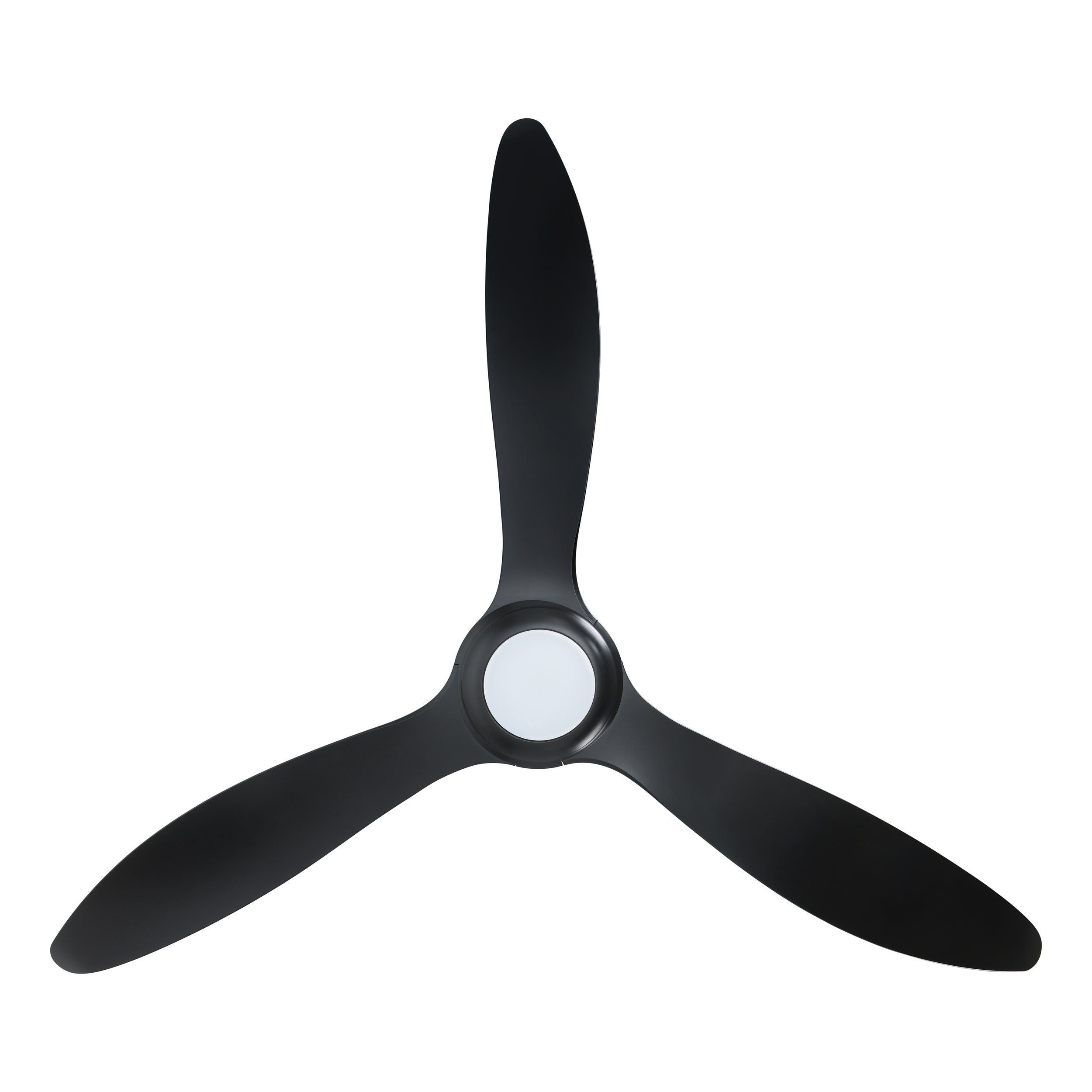 Kurrawa 72&quot;/183cm Black with LED Light IP55 DC Motor Ceiling Fan