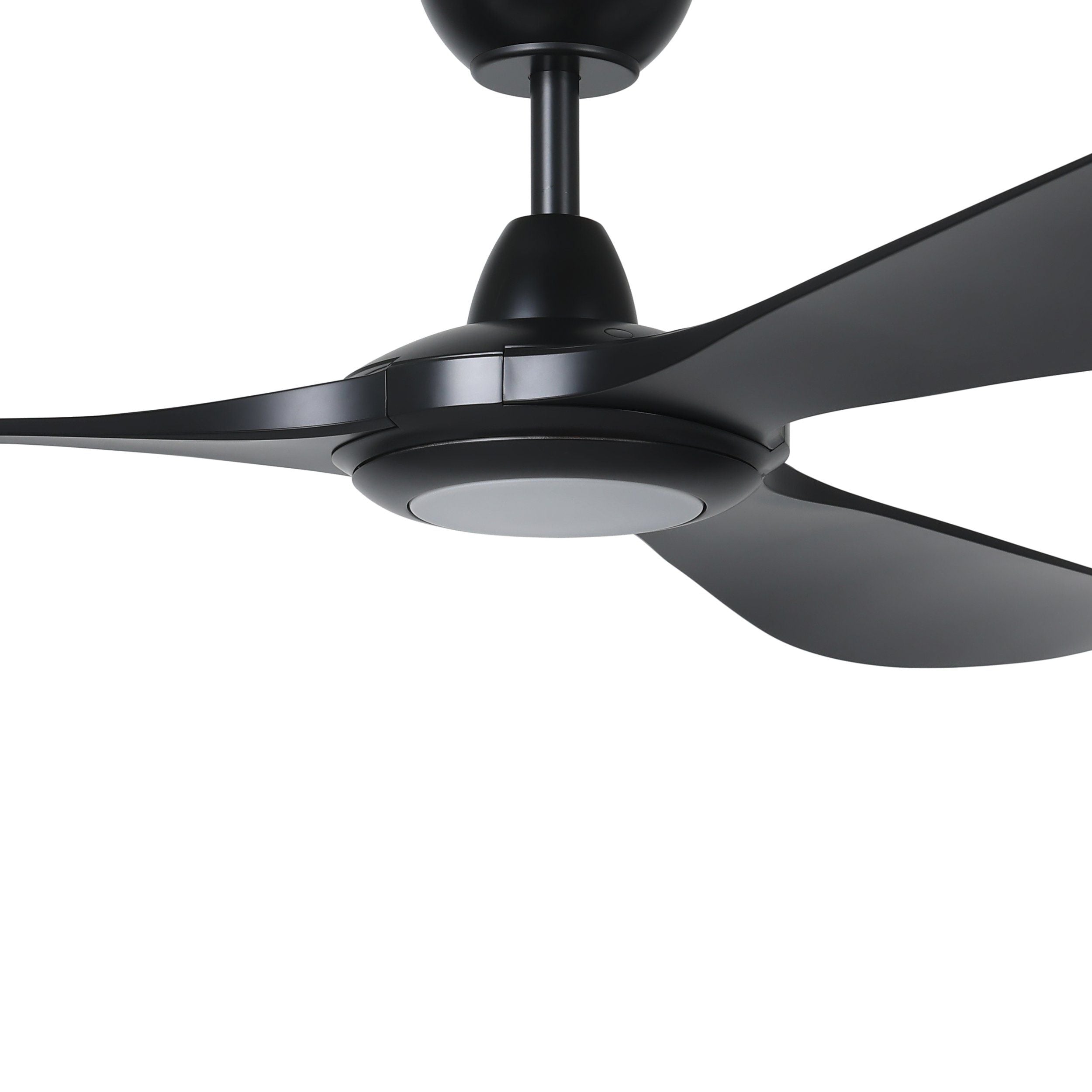 Kurrawa 72&quot;/183cm Black with LED Light IP55 DC Motor Ceiling Fan