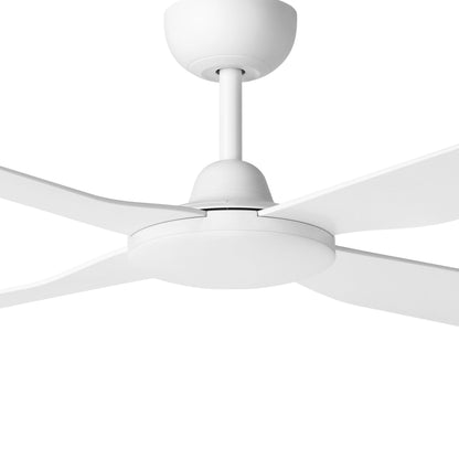 Aloha 52&quot;/1300mm 4 Blade White Smart Control DC Motor ABS Ceiling Fan