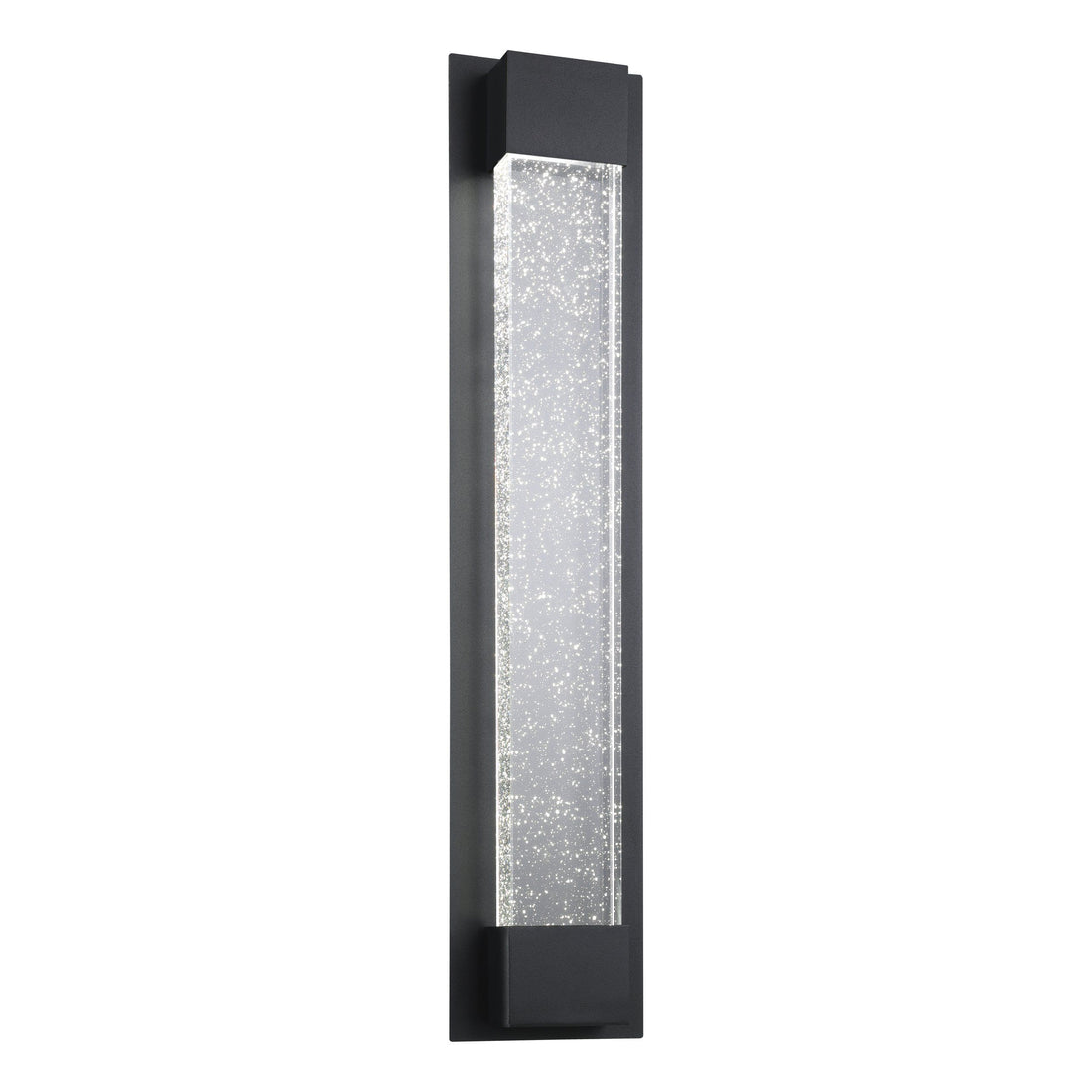 Villagrazia 60cm Black LED Tri-Colour Contemporary Outdoor Bubble Exterior