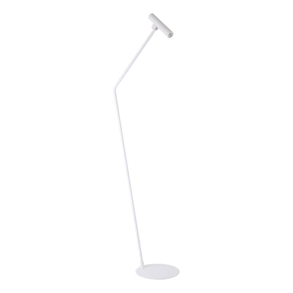 Almudaina White LED Slim Contemporary Floor Lamp