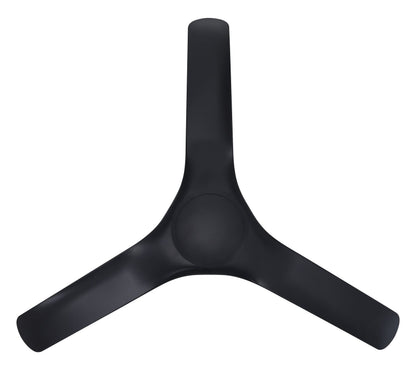 Tahiti 52"/1320mm 3 Blade Black DC Motor ABS Ceiling Fan