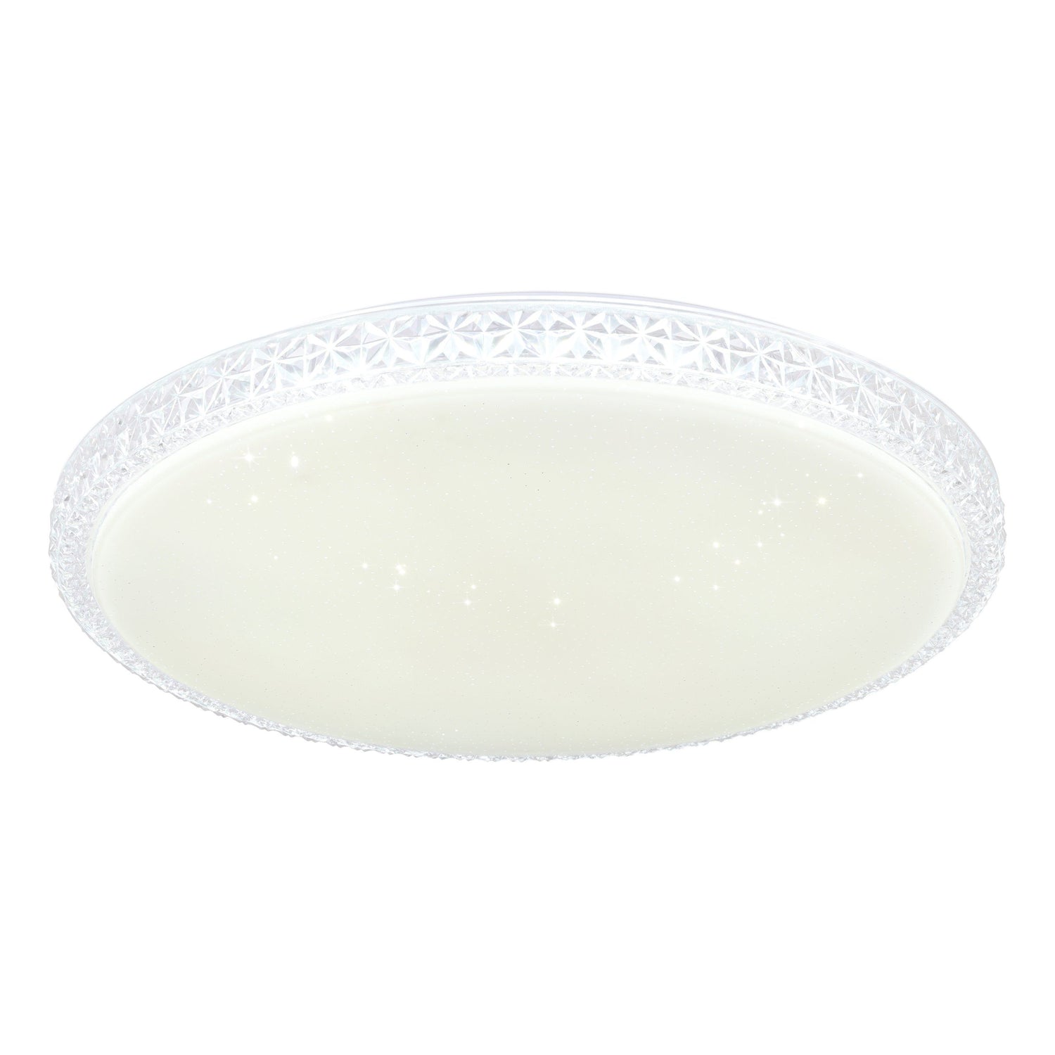 Delilah 36w Crystal-Look LED Tri-Colour Oyster