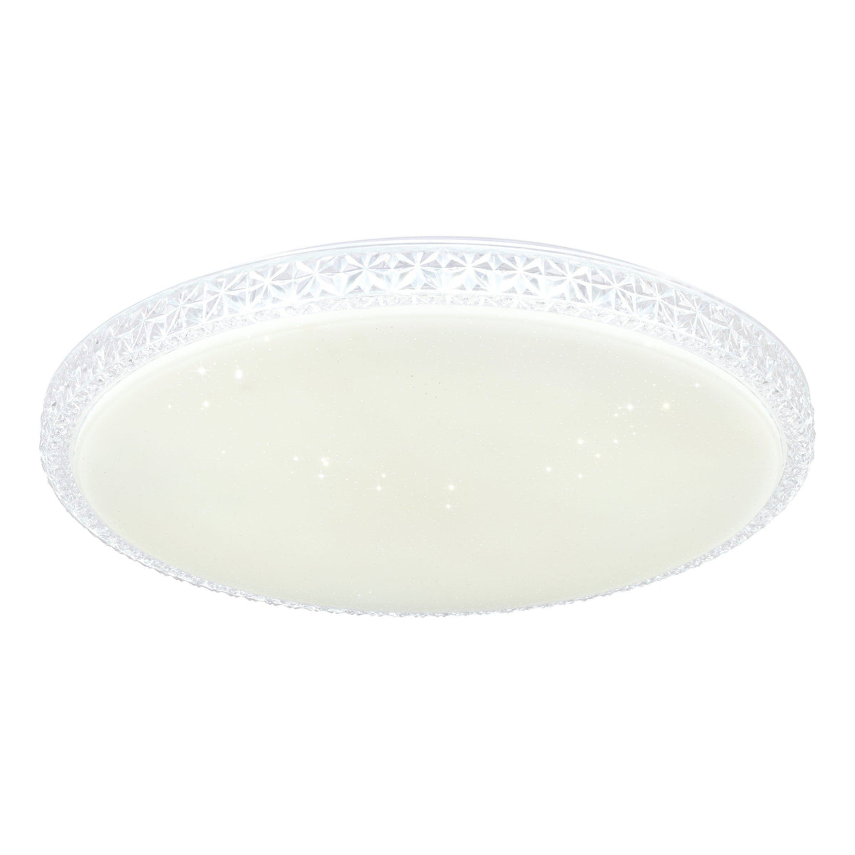 Delilah 36w Crystal-Look LED Tri-Colour Oyster