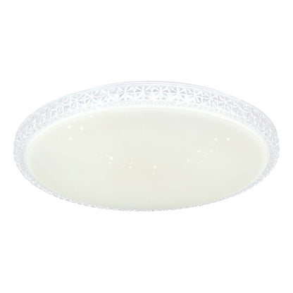 Delilah 36w Crystal-Look LED Tri-Colour Oyster