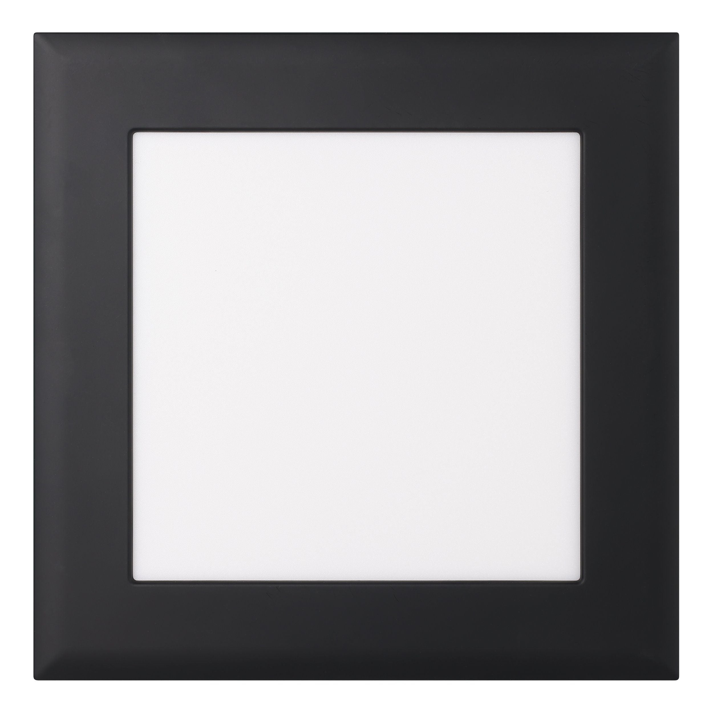 Samba Black Square Tri-Colour LED Bathroom Exhaust Fan