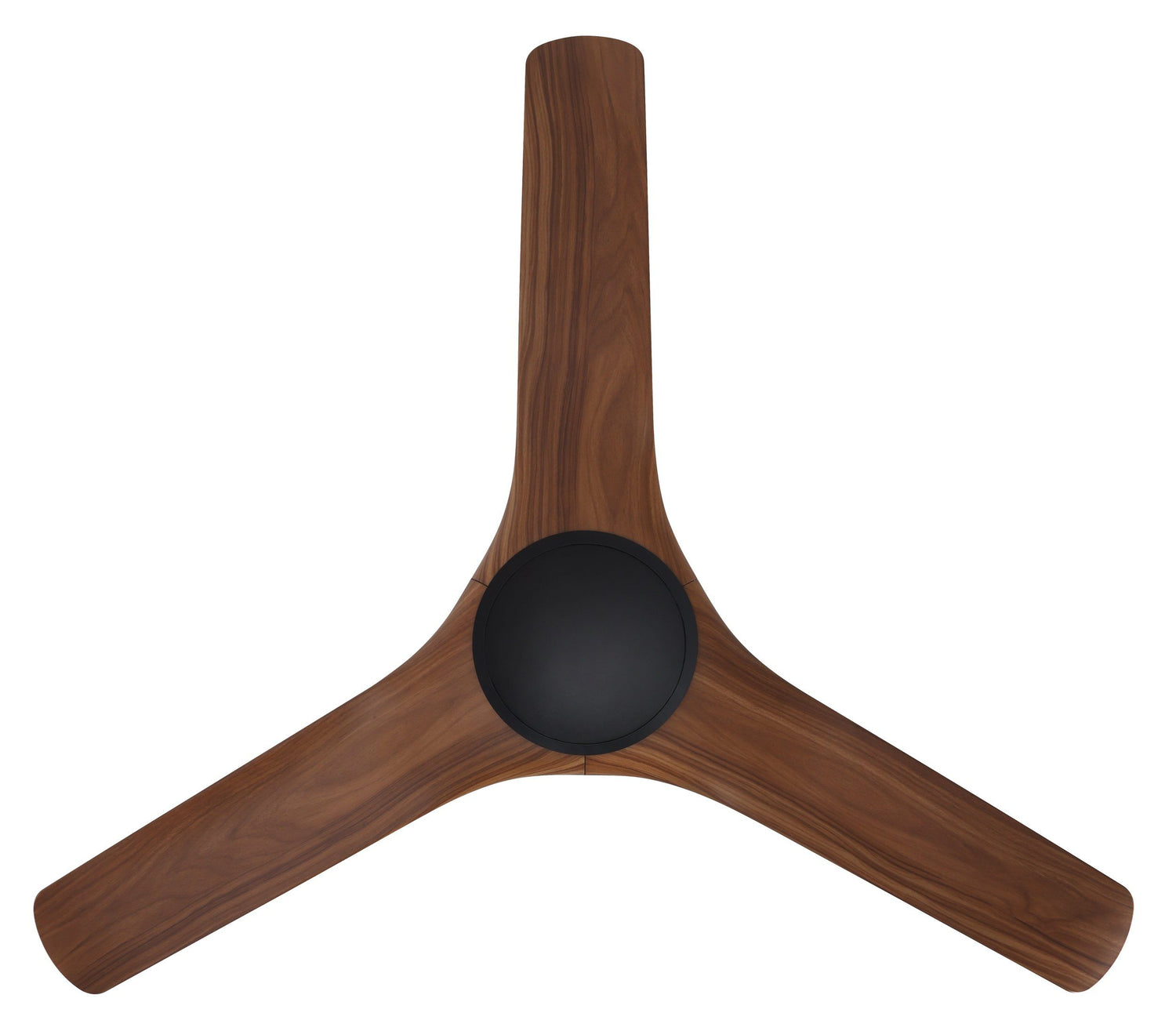 Tahiti 52"/1320mm 3 Blade Black with Teak DC Motor ABS Ceiling Fan