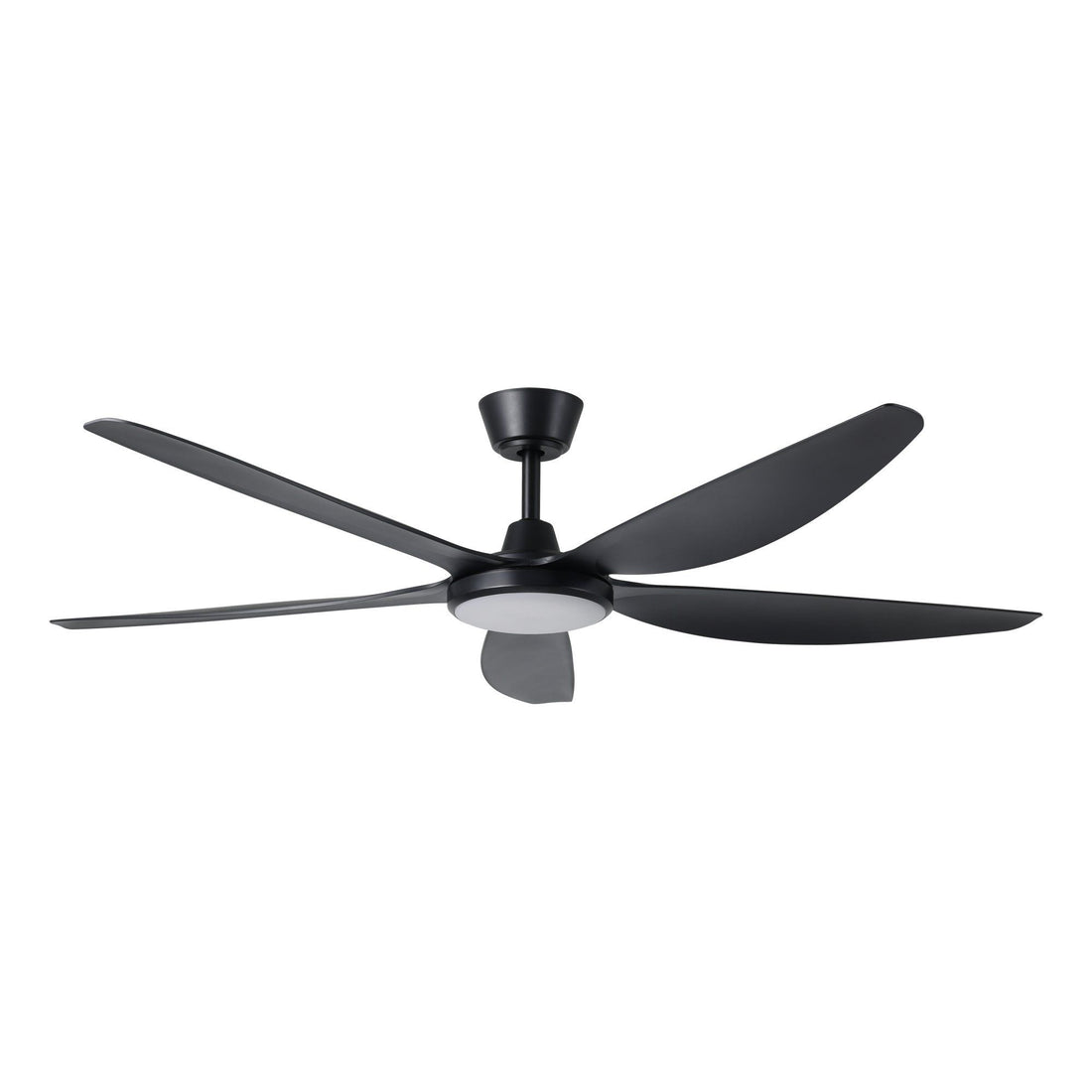 Miami 60"/1520mm 5 Blade Black with LED DC Motor ABS Ceiling Fan