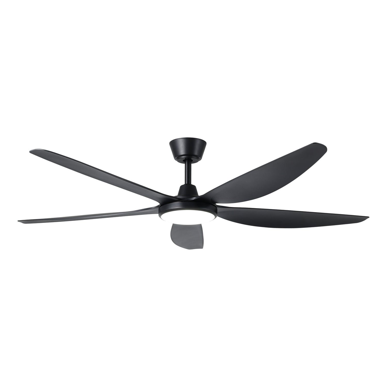 Miami 60"/1520mm 5 Blade Black with LED DC Motor ABS Ceiling Fan