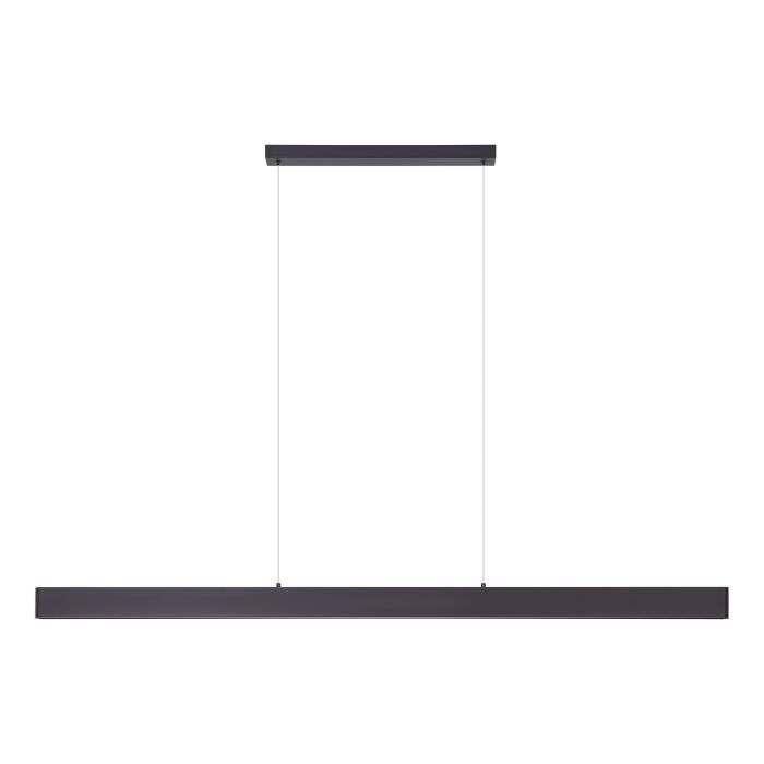 Climene 3 180cm Black Linear Tri-Colour LED Strip Pendant