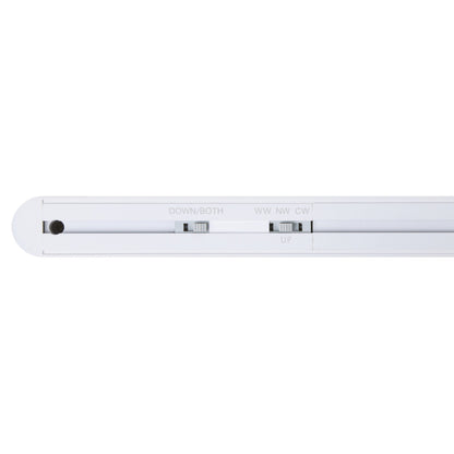 Climene 3 180cm White Linear Tri-Colour LED Strip Pendant