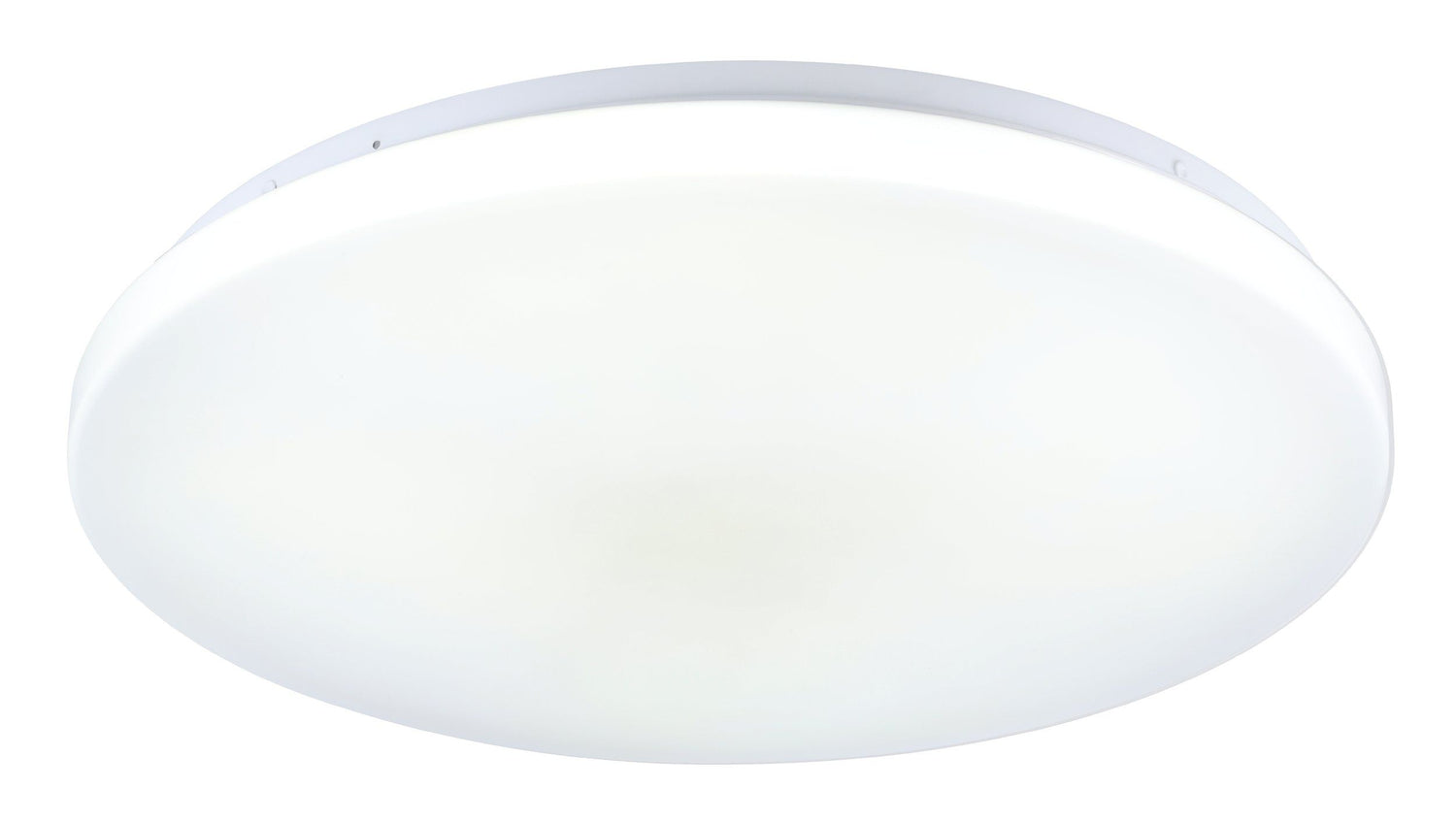 Diego 24w White with Sensor Tri-colour LED Flush Ceiling Oyster Light