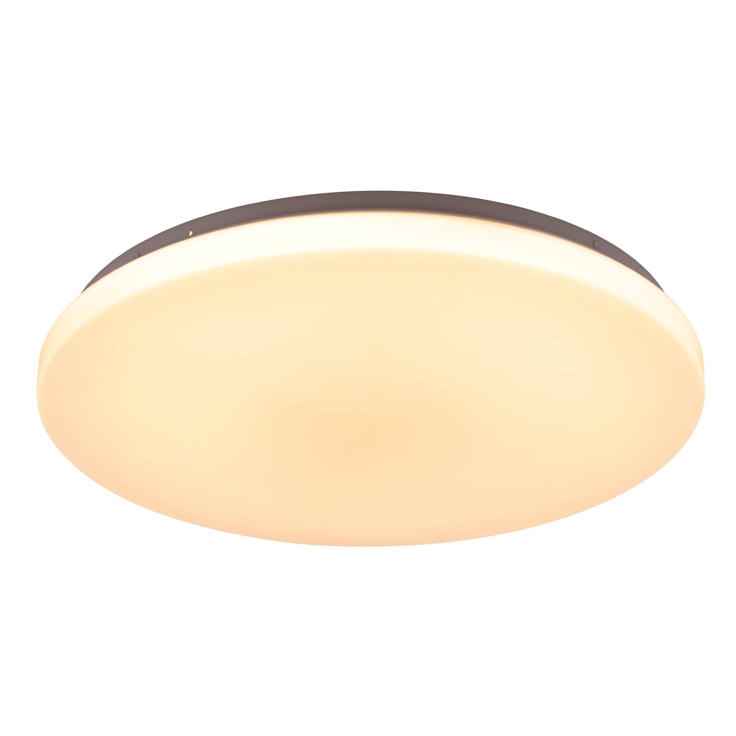 Diego 24w White with Sensor Tri-colour LED Flush Ceiling Oyster Light
