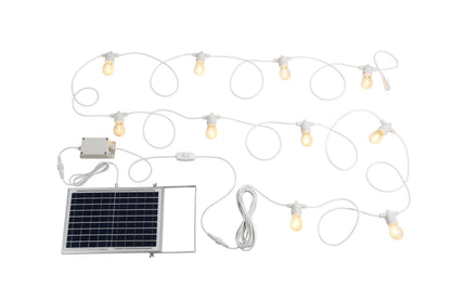 Festoon Solar White with 10-Light Warm White Kit