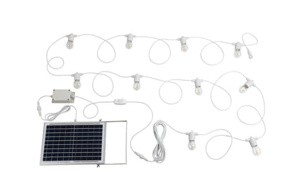 Festoon Solar White with 10-Light Warm White Kit